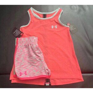 NWT Under Armour Athletic Set Girls Size 6